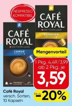 Eurospar Cafe Royal Angebot