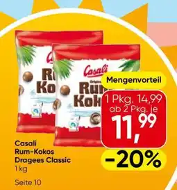 Eurospar Casali Rum-Kokos Dragees Classic Angebot