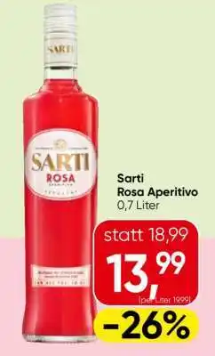Eurospar Sarti Rosa Aperitivo Angebot