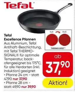 Eurospar Tefal Excellence Pfannen Angebot