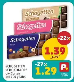 PENNY Schogetten schokolade Angebot