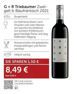 Interspar G + R Triebaumer Zweigelt & Blaufränkisch 2021 Angebot