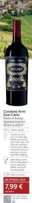 Interspar Curatolo Arini Don Carlo Nero d'Avola Appassimento Riserva 2023 Angebot