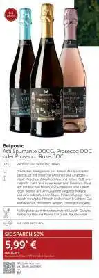 Interspar Belposto Asti Spumante DOCG, Prosecco DOC oder Prosecco Rose DOC Angebot