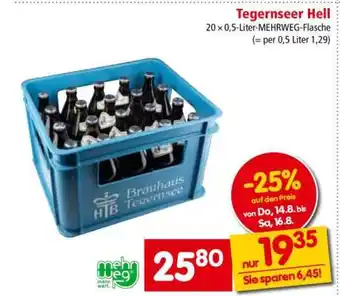 Interspar Tegernseer Hell Angebot