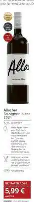 Interspar ALLACHER Sauvignon Blanc 2024 Angebot