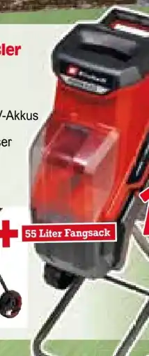 Zgonc Einhell Akku-Häcksler REDAXXO 36/25 Solo Angebot