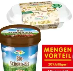 Interspar Spar Natur pur Bio-Eis Angebot