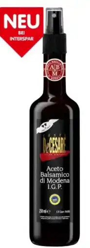 Interspar Conte de Cesare Aceto Balsamico di Modena Angebot