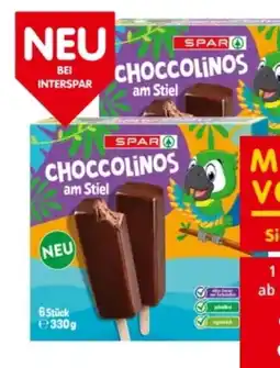 Interspar Spar Chocolinos am Stiel Angebot