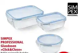 Interspar Simpex Professional Glasdose Click&Close Angebot