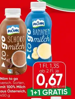 Spar Nöm To Go Milch Angebot