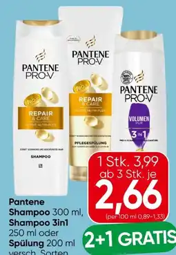 Eurospar Pantene Pro-V Shampoo Angebot