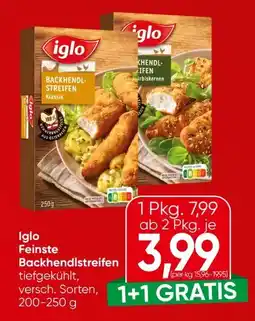Spar Iglo Backhendlstreifen Angebot