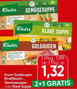 Spar Knorr Goldaugen Rindfleischsuppe Angebot