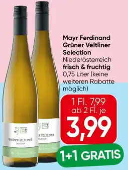 Spar Ferdinand Mayr Grüner Veltliner Selection Angebot