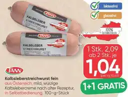 SPAR Gourmet Tann Kalbsleberstreichwurst Angebot