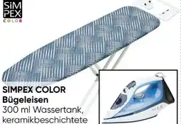 Eurospar Simpex Color Bügeleisen Angebot