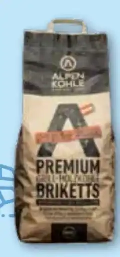 T&G Alpenkohle Premium Grill-Holzkohle Briketts Angebot