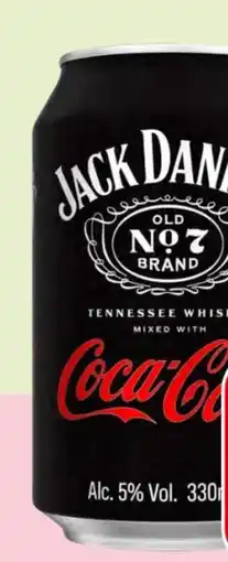 Eurospar Jack Daniel's Tennessee Whiskey & Cola Angebot