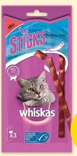 Fressnapf Whiskas Sticks Angebot