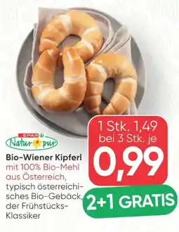 SPAR Gourmet Spar Natur pur Bio-Wiener Kipferl Angebot