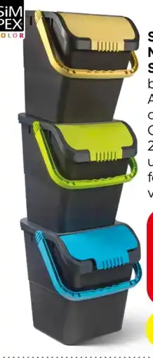 Eurospar Simpex Color Mülltrennsystem Angebot