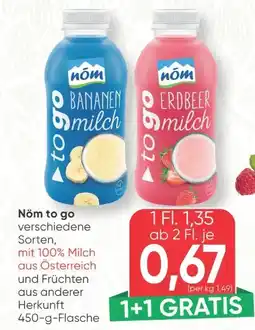 SPAR Gourmet Nöm To Go Milch Angebot