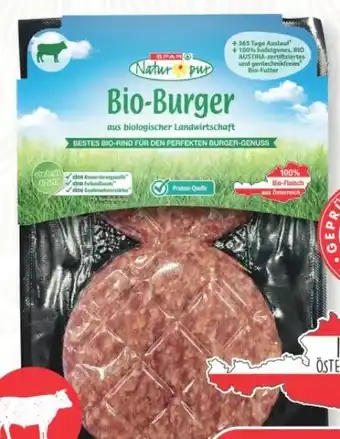 SPAR Gourmet Spar Natur pur Bio-Burger Angebot