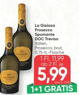 SPAR Gourmet La Gioiosa Prosecco Spumante Treviso Angebot
