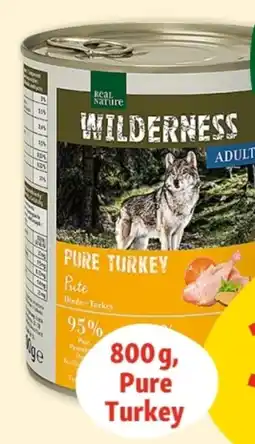 Fressnapf Real Nature Wilderness Pure Turkey Hundenahrung Angebot