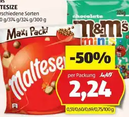 Hofer M&Ms Schokolade Angebot