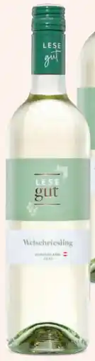Hofer Lesegut Welschriesling Angebot