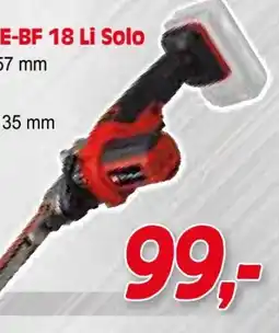 Zgonc Einhell Akku-Bandfeile TE-BF 18 Li-solo Angebot