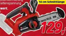 Zgonc Einhell Akku-Einhand-Kettensäge Fortexxa 18/20 TH Solo Angebot