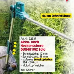 Zgonc Makita Akku-Heckenschere DUN461WZ Solo Angebot