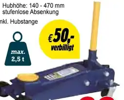 Zgonc Stronghold Werkstatt-Rangierwagenheber Angebot