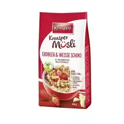 PENNY Knuspermüsli Erdbeer & weiße Schoko jö Bonus Club Preis Penny Angebot