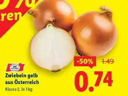 Lidl Zwiebeln gelb aus Österreich Angebot