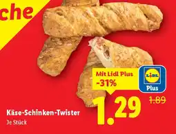 Lidl Käse-Schinken-Twister Angebot