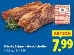 Lidl Frische Schweinebauchstreifen Angebot