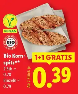 Lidl Bio Korn- spitz Angebot