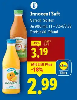 Lidl Innocent Saft Angebot