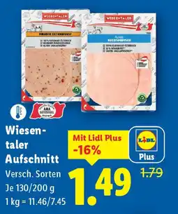 Lidl Wiesentaler aufschnitt Angebot