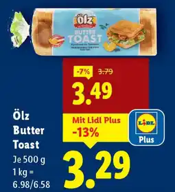 Lidl Ölz Butter Toast Angebot