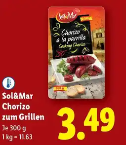Lidl Sol&Mar Chorizo zum Grillen Angebot
