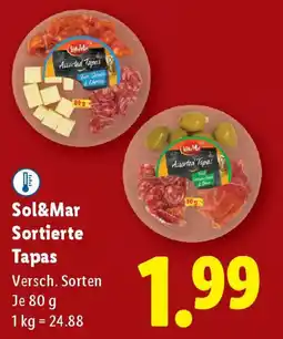Lidl Sol&Mar Sortierte Tapas Angebot