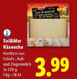 Lidl Sol&Mar Käseecke Angebot