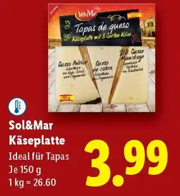 Lidl Sol&Mar Käseplatte Angebot