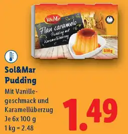 Lidl Sol&Mar Pudding Angebot